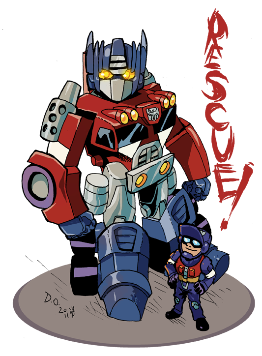 Rescue Bots Optimus Prime