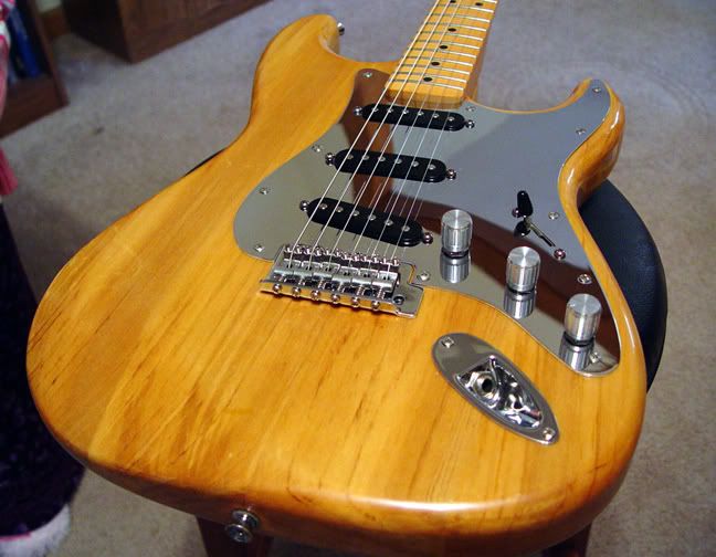 Fender brand Chrome Metal SSS Strat pickguard 40 shipped Harmony Central