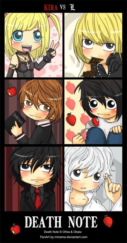 Kira_vs_L.jpg More Chibis picture by Dragon_Jinchuuriki93