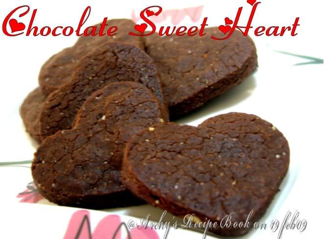 Chocolate sweet heart