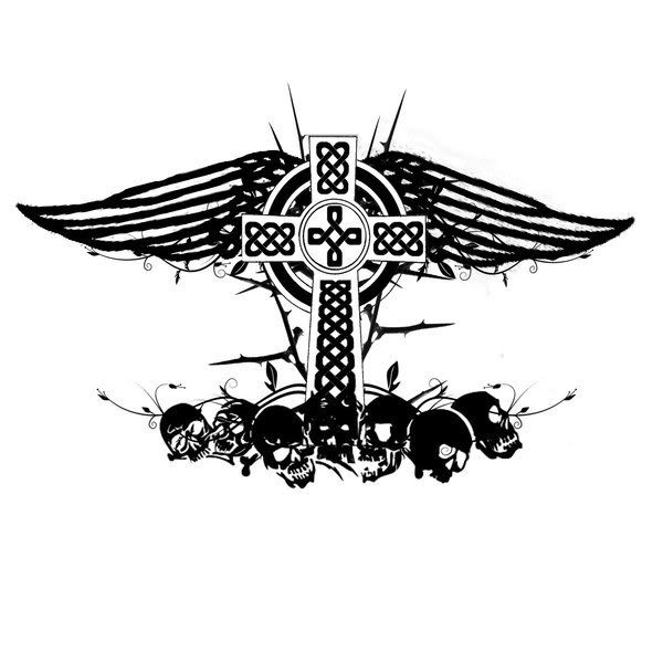 Celtic Cross Tattoo 1