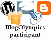 BlogOlympics participant badge
