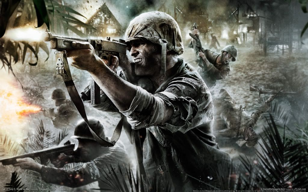 call of duty 2 wallpaper. call of duty 5 wallpapers.