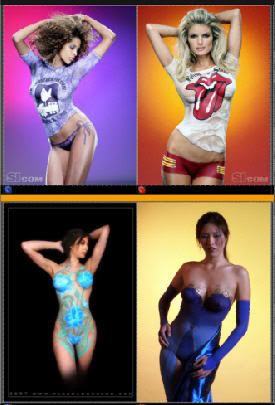 Photo Gallery of Sexy Body Painting Wallpapers 