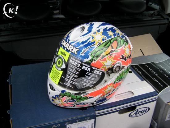 Troy corser bmw helmet