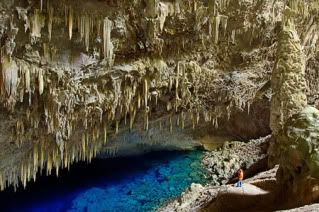  Blue Lake Cave, Brazil