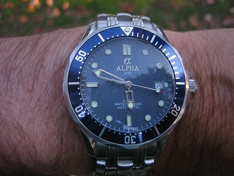 alpha seamaster watch