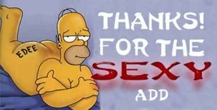 Sexy Homer for Edee Pictures, Images and Photos