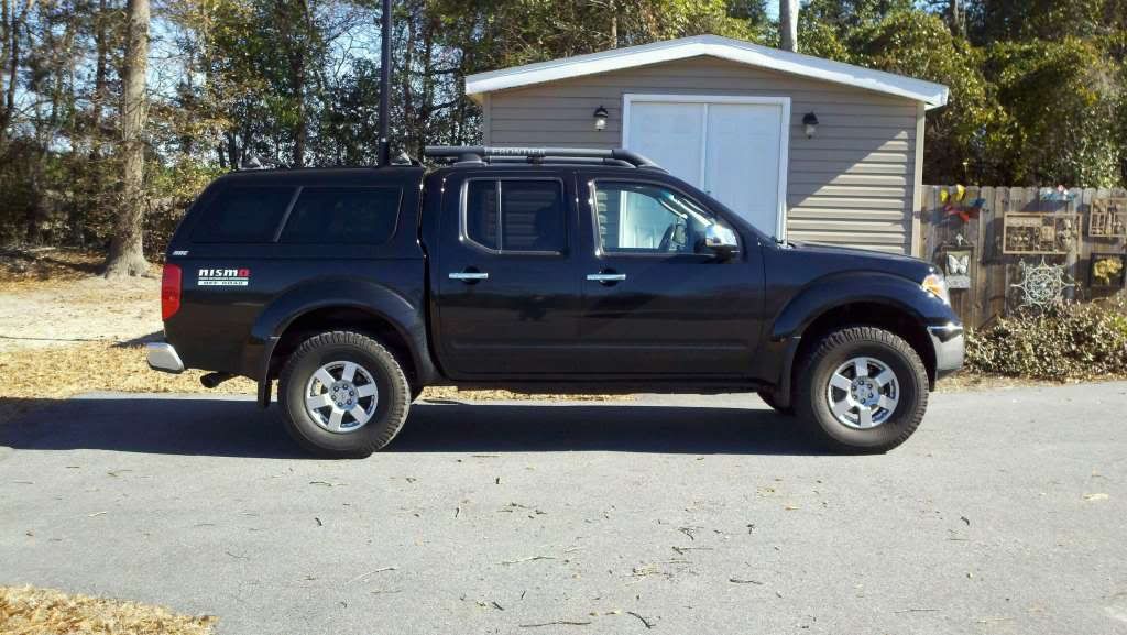 Nissan frontier camper shell sizes