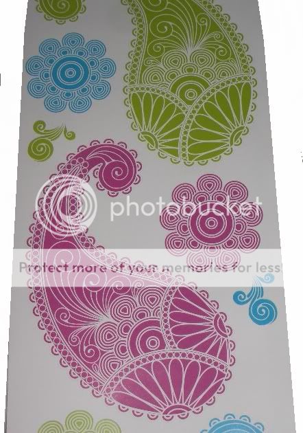 New Pretty Asian Paisley Henna Design Wall Stickers