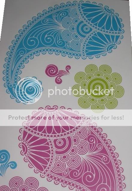 NEW~PRETTY~ASIAN~PAISLEY~HENNA DESIGN~WALL STICKERS  