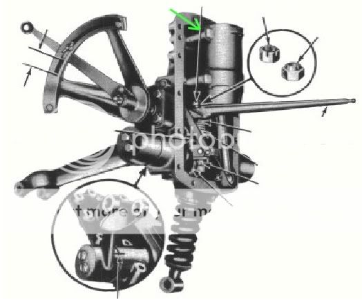 8N ford hydraulic lift cylinder #3