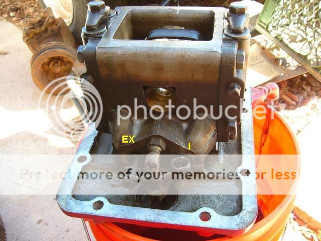 8N ford tractor hydraulic pump removal #8