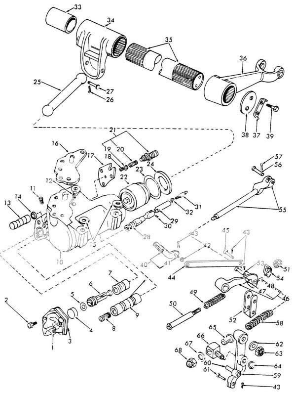 Ford jubilee replace unloading valve #2