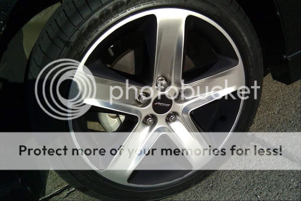 Ford fusion 18 painted wheels #6