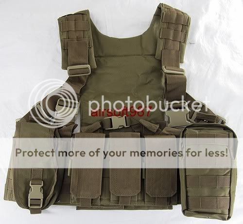 Molle Marine MK2 Tactical Vest Coyote Brown (Dark)  